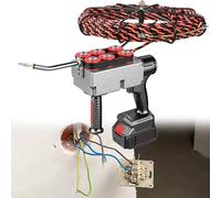 Alimentatore di filo elettrico automatico per lavori di cablaggio | Design senza fili, utilizzabile anche come strumento per tirare i cavi, adatto a diverse attività di cablaggio.