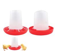 Alimentatore Di Pwollo E Set Di Contadini Di Pollo: Alimentatore Di Pollo Automatico Appeso Senza spreco, Alimentatore Di Polvere Gravità A Prova Di Roditore A Prova Di Pioggia Porta Di Alime