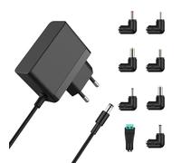 Alimentatore di rete 9 V 2 A, compatibile con Christopeit AL 2 AX7000, Ergometer/Kettler Axos Cross P/Giro P AXOS Cycle P Cycle P Cross Trainer JAD-0900500E, altoparlante portatile, cavo di ricarica