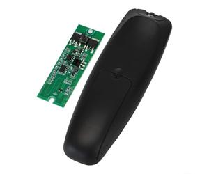 Alimentatore di rete a commutazione per luci solari con telecomando, 3,2 V/3,7 V per Lifepo4, sensore di luce e corpo, ingresso 5-6 V, nero-verde (senza filo)