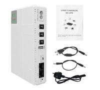 Alimentatore di rete - Batteria UPS per router, modem Power Pack Backup | Alimentazione di emergenza per Wi-Fi - Box - di sorveglianza - Strisce LED, Mini - per dispositivi di rete e Home