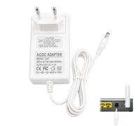 Alimentatore di rete da 12 V, 3 A, compatibile con router WLAN AVM Fritz!Box (bianco)