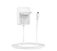 Alimentatore di rete da 21 W per Echo (1° gen), Echo Show (1° gen), Echo Plus (1° gen), Fire TV (2° gen), Echo look, Echo Link, adattatore AC, cavo di ricarica da 1,5 m, bianco