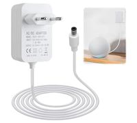 Alimentatore di rete da 30 W per Echo Show 8 Echo Show 10 Echo Show 15 Echo Show 21 Echo (3°/4° Gen) Echo Show (2° Gen) Echo Plus (2° Gen) 1.5M Cavo di ricarica 18V 1.67A Bianco