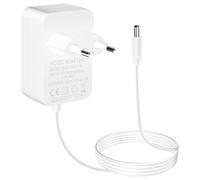 Alimentatore di rete da 30 W, ricambio per Echo (3°/4° gen), 18 V1.67 A, compatibile con Echo Dot 3/4 Gen 1,5 m, cavo di alimentazione compatibile con Alexa (bianco)