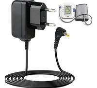 Alimentatore di rete da 6 V per misuratore di pressione sanguigna Omron X7 Smart, adattatore di rete AC di ricambio compatibile con Omron M7 M500 M700 M3 M5 M2 M6 M8 M9 X3 X4 Serie, cavo da 1,5 m