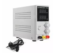 Alimentatore di rete da laboratorio (0 - 15 V, 0 - 60 A), alimentatore regolabile DC con indicatore LED (pulsante di regolazione impostazione/interruttore di uscita), alimentatore programmabile da