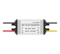 Alimentatore di rete DC 24 a DC 12 - modulo convertitore retroattivo regolabile, adattatore regolatore di tensione, design stabile di trasformazione in uscita, accessori elettronici per auto, potenza