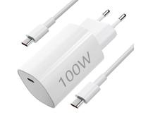 Alimentatore di rete USB C GaN da 100 W per Xiaomi Poco F8Pro X7 F7Pro, Turbo Hyper Charge Caricatore rapido per Xiaomi17 17Ultra 15 Ultra 15T 15T Pro 14 Ultra Redmi Note 14 13 12Pro Pad 7