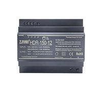 Alimentatore DIN industriale da 150 W 12 V 15 V 24 V 48 V Forma a gradino HDR-150-12 HDR-150-15 HDR-150-24 HDR-150-48(24V_150W)