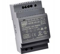 Alimentatore DIN Rail Mean Well HDR-60-48 A Singolo Uscita 48V 1.25A 60W