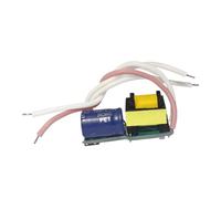 Alimentatore driver LED da 2 pezzi 1W 2W 3W 4W 5W Trasformatore di illuminazione senza stroboscopio incorporato Scheda nuda for faretti da soffitto(DC 9-33V 150mA)