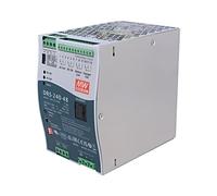 Alimentatore DRS-240-48: tampone per guida DIN 240W 48VDC 3,85A OUT: 1 MEZZO
