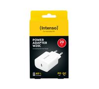 Alimentatore Intenso W20C 1x USB-C 20W Bianco 7802012