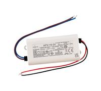 Alimentatore LED 16 W, 24 V, 0,67 A, MW MEAN WELL, APV-16-24; alimentatore di commutazione