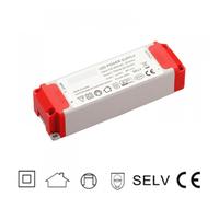 Alimentatore LED 24V 30W 1.25A IP20 Compatto 133x42x30mm