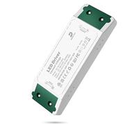 Alimentatore LED 24V 60W, Trasformatore 220 24V DC 2.5A, Driver a Bassa Tensione, Compatto a Tensione Costante per G4 MR16 GU5.3 MR11 GU4 Luce di Armadietto LED e Striscia, DUSKTEC