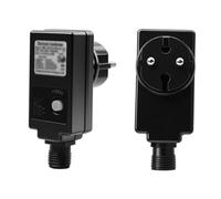 Alimentatore LED da 31 V, 6 W, 2 pezzi, IP44, trasformatore LED con timer, 8 modalità, trasformatore a bassa tensione con funzione di memoria, adattatore di alimentazione per luci natalizie