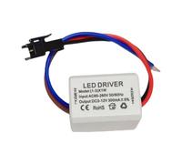 Alimentatore LED lampada da soffitto adattatore di alimentazione commutabile a corrente costante ad ampia tensione(1-3x1W 300MA 30 * 21 * 18mm Mini)