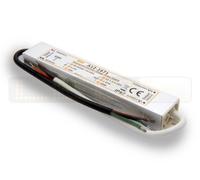 Alimentatore LED STABILIZZATO Transformatore LED MWPOWER, 20W 1,6A 12V IP67 per striscia LED, lampadina LED