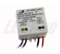 Alimentatore LED STABILIZZATO Transformatore LED MWPOWER, 6W 0,5A 12V per striscia LED, lampadina LED