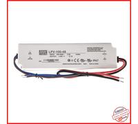 Alimentatore LPV-100-48 48V Mean Well Striscia Led Stagno Power Supply ip67 230v [EEK: A+]