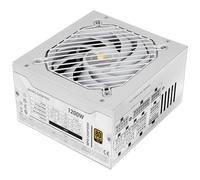 Mars Gaming MPB1200PSI, Alimentatore PC Full Modular 1200W, 10 Anni di Garanzia, 80Plus Gold 90%, Ventola SI Extreme Silence, Tecnologie AI2-RPM, DC-DC e SMD, ATX 3.1 e PCIe 5.1 Bianco