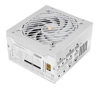 Mars Gaming MPB1200PSI, Alimentatore PC Full Modular 1200W, 10 Anni di Garanzia, 80Plus Gold 90%, Ventola SI Extreme Silence, Tecnologie AI2-RPM, DC-DC e SMD, ATX 3.1 e PCIe 5.1 Bianco