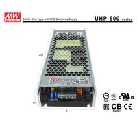 Alimentatore MeanWell CV 12V 500W 41,7A Senza Ventola UHP-500-12 Trasformatore