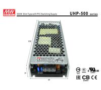 Alimentatore MeanWell CV 48V 500W 10,45A Senza Ventola UHP-500-48 Trasformatore