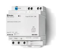 FINDER Alimentatore Finder switching 24VDC 60W 2,5A modulare 786012302402