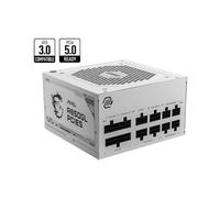 Alimentatore Msi Mag A850Gl Pcie5 850W 80 Plus Gold modulare bianco - Nouvo