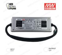 ALIMENTATORE MW 150W 12V DC 12.5A IP67 MEAN WELL XLG-150-12