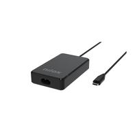 Nilox Caricabatterie USB-C GaN 90W per Laptop e Notebook, Alimentatore Fast Charge Power Delivery, Compatibile con MacBook Tablet Smartphone, Cavo USB-C 1,8 m, Design Compatto Ultrasottile, Nero