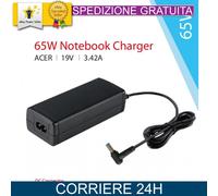 Alimentatore Originale ACER 65W Notebook Compatibile Vari Modelli