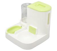 Alimentatore per Abbeveratoio per Gatti, Riempimento Automatico Inodore Staccabile Distributore di Acqua per Animali Domestici Semplice da Pulire Alimentatore per Alimenti con Contenitore per Alimenti