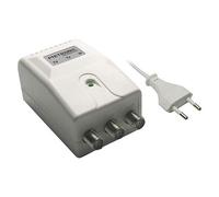 ALIMENTATORE PER AMPLIFICATORE ANTENNA 1 INGRESSO FM/UHF/VHF - 2 USCITE TV