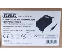 ALIMENTATORE PER ASPIRAPOLVERE E SCOPE ELETTRICHE 26,1V 1,1A 28,7W GBC