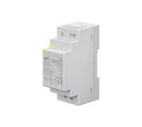 goobay Hutschienen - Alimentatore di rete compatto da 24 V, per trasformatore di campanello, sistemi di sorveglianza e accesso, apertura porta, facile montaggio su guida DIN, alimentatore da 24, 74765