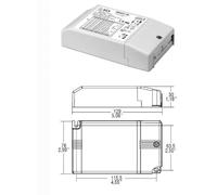 Alimentatore TCI SMART 50 350MA-1,05A per LED 122220