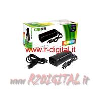 ALIMENTATORE per MICROSOFT XBOX 360 SLIM TRASFORMATORE X-BOX RICAMBIO X BOX 135W