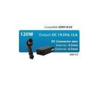 HANTOL ALIMENTATORE PER NOTEBOOK 120W (NBP45) PER SONY**PUOI PAGARE ANCHE ALLA CONSEGNA!!!**