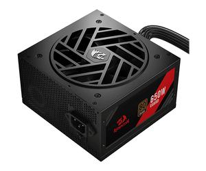 ALIMENTATORE PER PC REDRAGON GC-GU02, Potenza 650W, Certificazione 80 PLUS Bronze, Non modulare