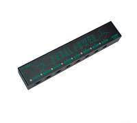 Alimentatore per pedale per chitarra a 8 uscite isolate, adattatore per pedaliera effetto lega di alluminio a basso rumore, compatibile con M-VAVE con indicatori LED e protezione da cortocircuito