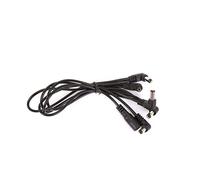 Alimentatore per Pedali Chitarra a 5 Vie, Cavo Diritto Angolato Nero | Cavetti per Pedali Chitarra, Cavo per Basso Elettrico, Accessori per Chitarra, Accessori Musica