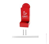 Alimentatore per pollame in metallo antiruggine resistente alle intemperie per pollame spuntini alimentatori per soluzione di alimentazione esterna efficiente contenitore di alimentazione resistente