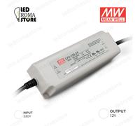 ALIMENTATORE PER STRISCE LED SWITCHING MW 150W 12V DC IP67 LPV-150-12