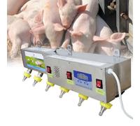 Alimentatore Per Suinetti, Distributore Automatico Di Latte A Temperatura Costante Con Simulazione Sonora E Agitazione Automatica, In Acciaio Inossidabile A Montaggio Murale