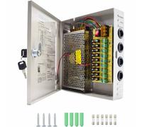 Alimentatore per telecamere 9 canali box 220v dc12v telecamera videosorveglianza
