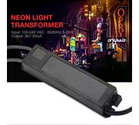Alimentatore per trasformatore elettronico per insegne luminose al neon 3KV 30mA 5-25W